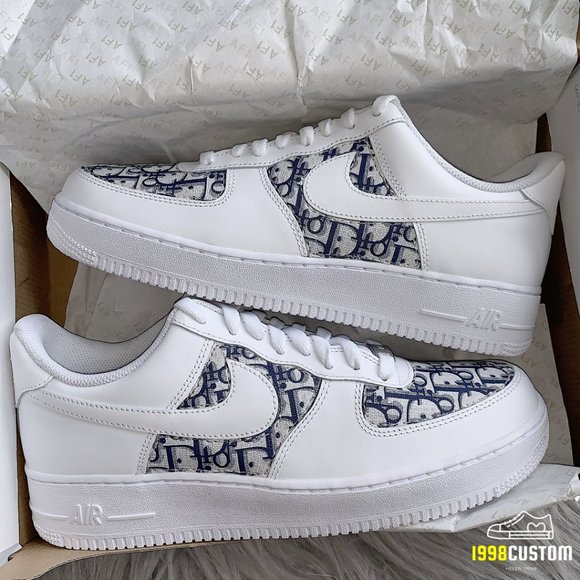 Authentic Nike Air Force 1 Custom Free Shipping - Picture 1 of 7